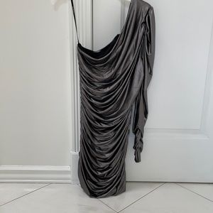 BeBe gunmetal mini dress size xs worn once